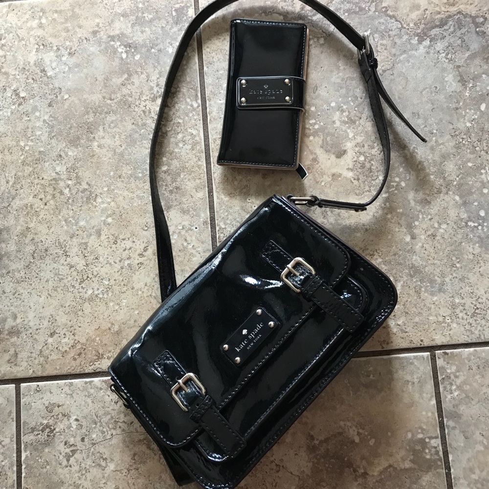 Kate Spade Flicker Scout with Matching Wallet